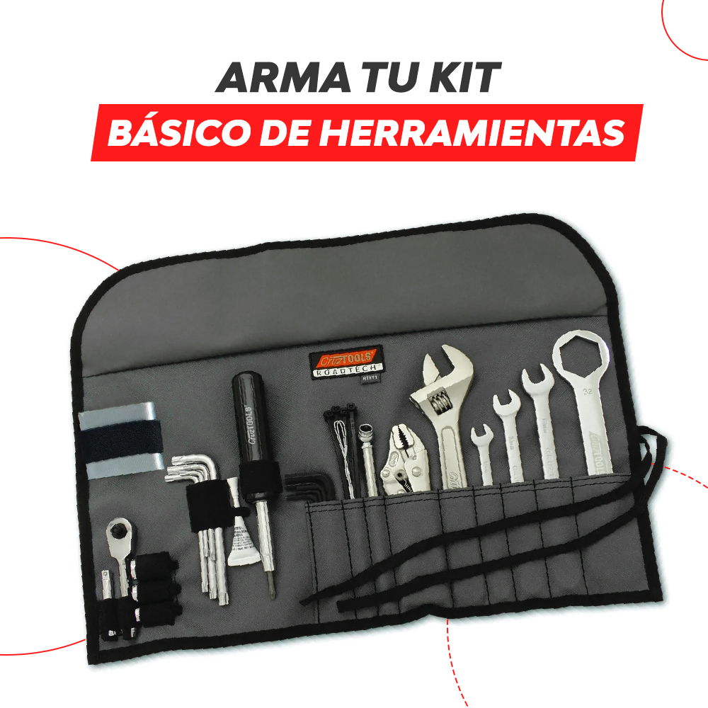 Arma tu kit básico de herramientas - DiscolMotos